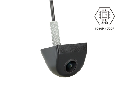 Kamera cofania AHD uniwersalna 1080x720 konstrukcja kwadratowa, montaż: podstawa. Kąt widzenia w poziomie 103°