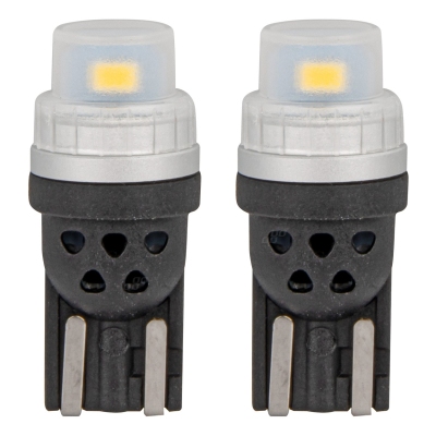 Żarówki LED 360 Pure Light Series STANDARD T10 W5W 2x3020 SMD White 12V 24V AMIO-03726