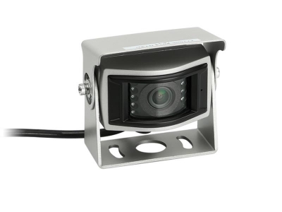 Uniwersalna kamera cofania z linami pomocniczymi dla samochodów dostawczych srebrna