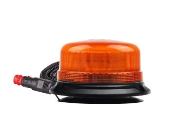 Lampa ostrzegawcza kogut 36 LED magnes R65 R10 12-24V W03m AMIO-02295