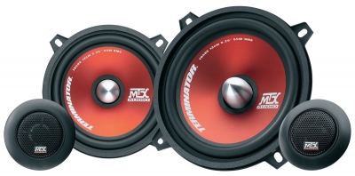 Głośniki samochodowe 2 - drożne komponentowe MTX AUDIO TR50S, 4 Ohm, 55W RMS, 130 mm