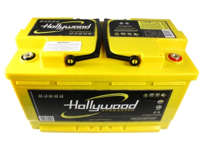Akumulator Hollywood DIN-80 12V, 4000W, 80Ah