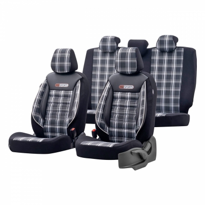 Komplet pokrowców na fotele samochodowe OTOM GTI SPORT 807
