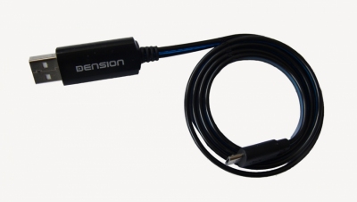 Dension - Przewód USB-Micro USB z wyświetlaniem LED
