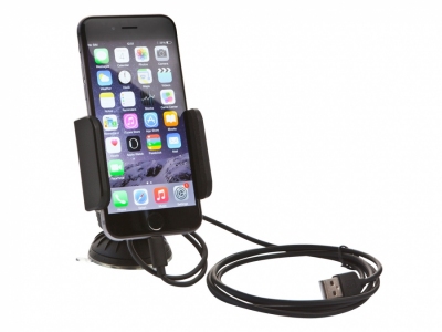 Uchwyt Dension CAR DOCK iPhone 5,5S,6,7- transmiter,AUX,ładowanie