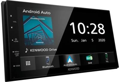 Stacja multimedialna Kenwood DMX5020DABS. Android Auto, CarPlay.