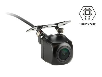 Kamera cofania AHD 1080x720 konstrukcja kwadratowa , montaż: podkonstrukacja - powierzchnia. Kąt widzenia 210°