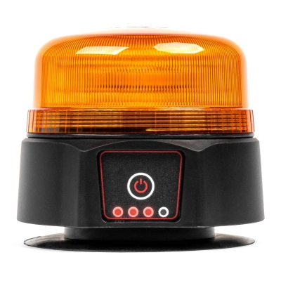 Bezprzewodowa lampa ostrzegawcza kogut LED R65 R10 12V 24V AMIO-03931