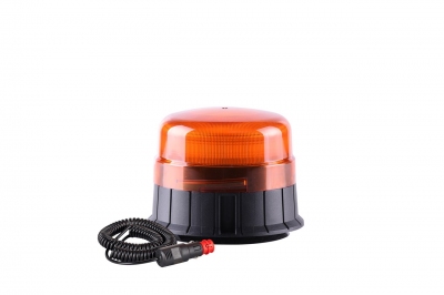 Lampa ostrzegawcza kogut 39 LED magnes R65 R10 12-24V WAR11M AMIO-01500