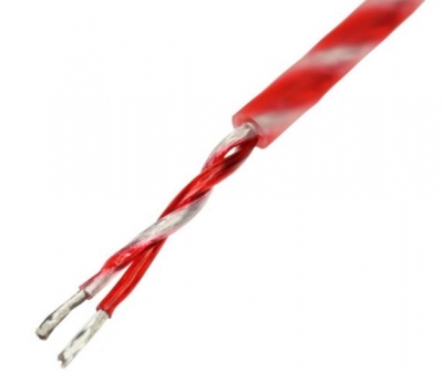 Kabel głośnikowy OFC Twisted 2 x 1,5 mm², czerwony