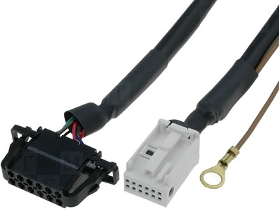 Kabel zmieniarki CD VW,Audi Quadlock 12pin-12pin 5m