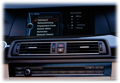 Zestaw głośnomówiący Bluetooth BMW F-Series