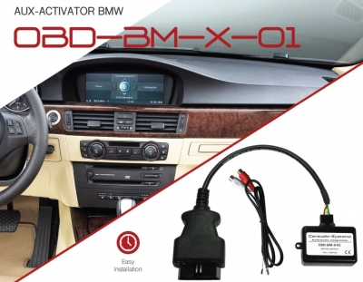 Aktywator AUX OBD BMW CCX, M-ASK, CHAMP