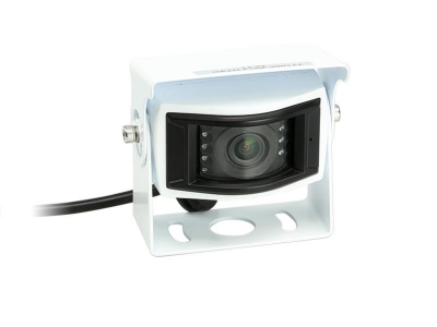 Uniwersalna kamera cofania z linami pomocniczymi do samochodów ciężarowych biała