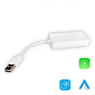 Przejściówka USB CarPlay/Android/Mirrorlink