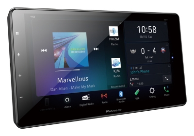 Stacja multimedialna Pioneer SPH-EVO93DAB. Apple CarPlay i Android Auto