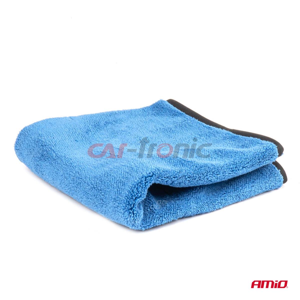 Mikrofibra do mycia czyszczenia szyb i osuszania samochodu 2w1 30x40 cm AMIO-03746