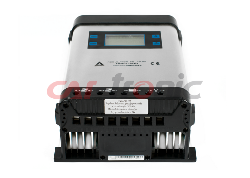 Solarny regulator ładowania MPPT 24 - 40A wyświetlacz LCD