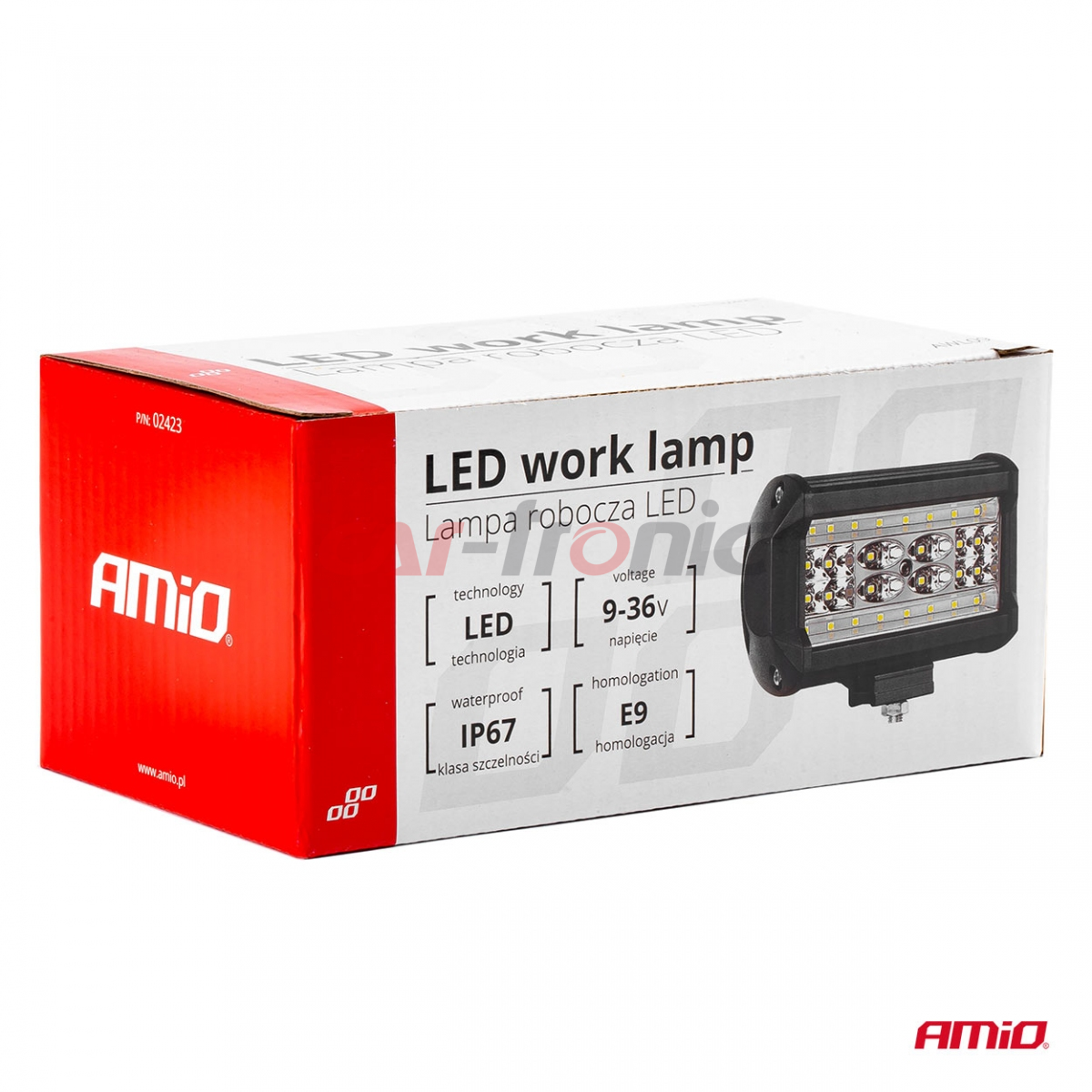 Lampa robocza halogen LED szperacz AWL09 28 LED AMIO-02423