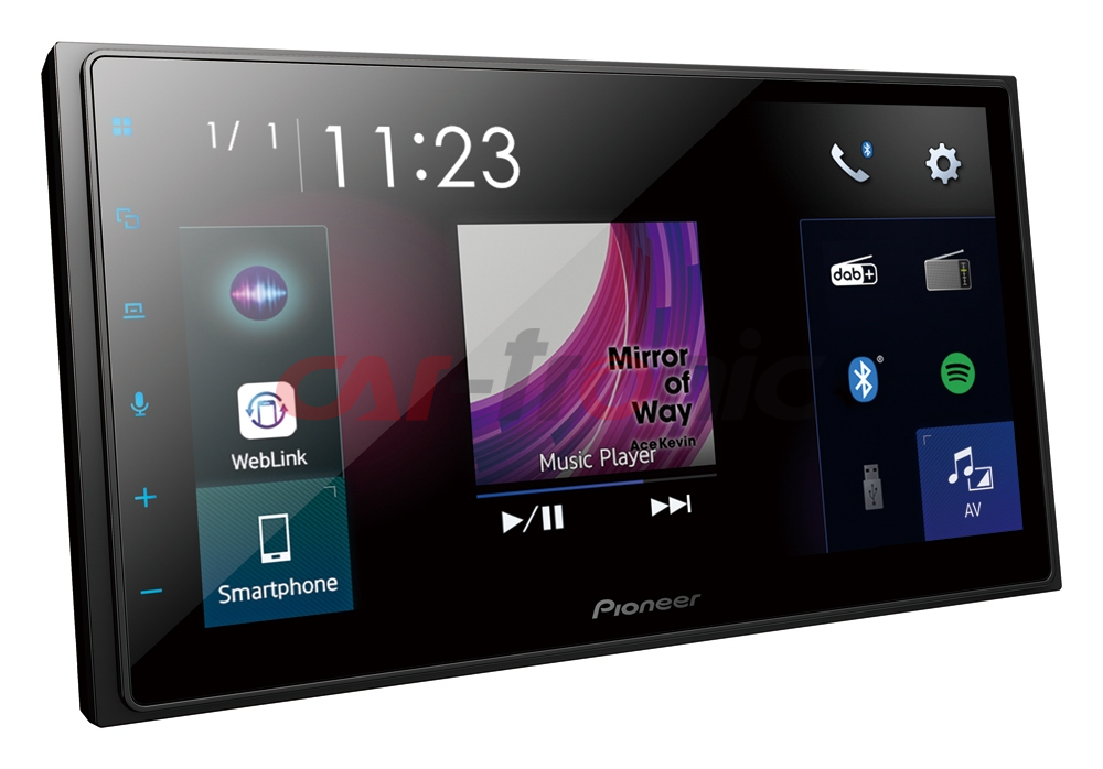 Stacja multimedialna Pioneer SPH-DA250DAB. Apple CarPlay i Android Auto