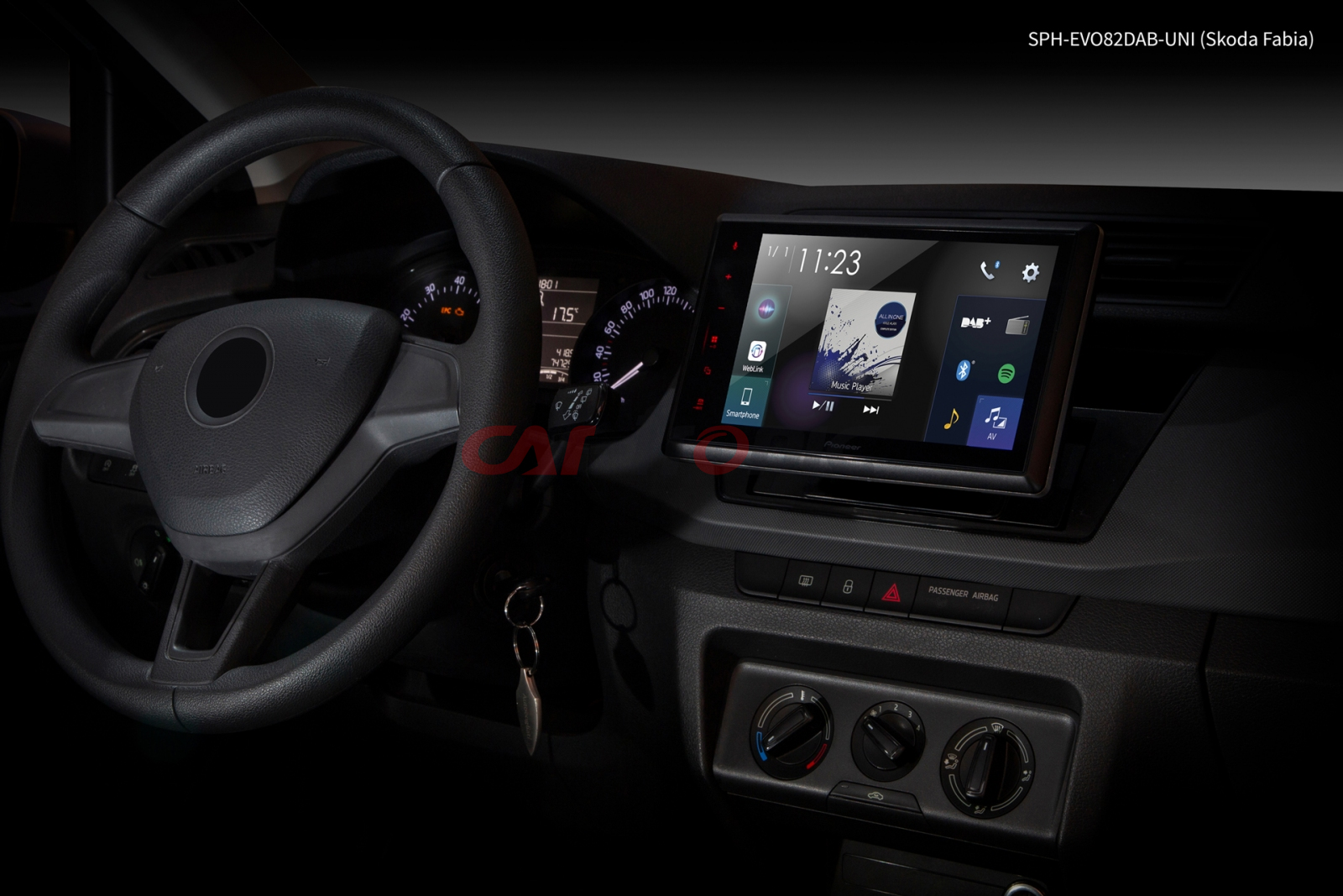 Stacja multimedialna Pioneer SPH-EVO82DAB-UNI. Apple CarPlay i Android Auto