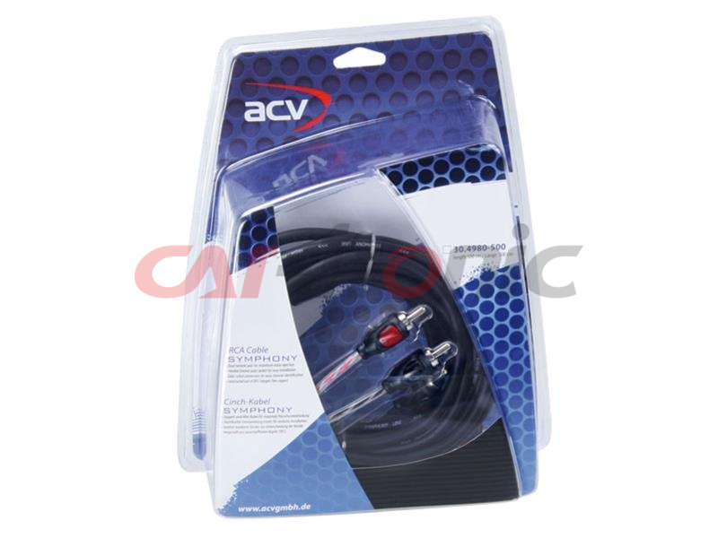 ACV SYMPHONY Cinch-Kabel 500 cm