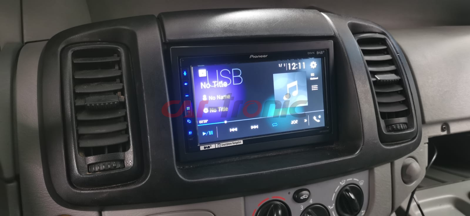 Stacja multimedialna Pioneer SPH-EVO62DAB.  Apple CarPlay i Android Auto