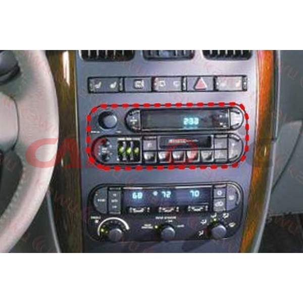 Ramka radiowa Chrysler, Jeep, Dodge 1998->2008 99-6505