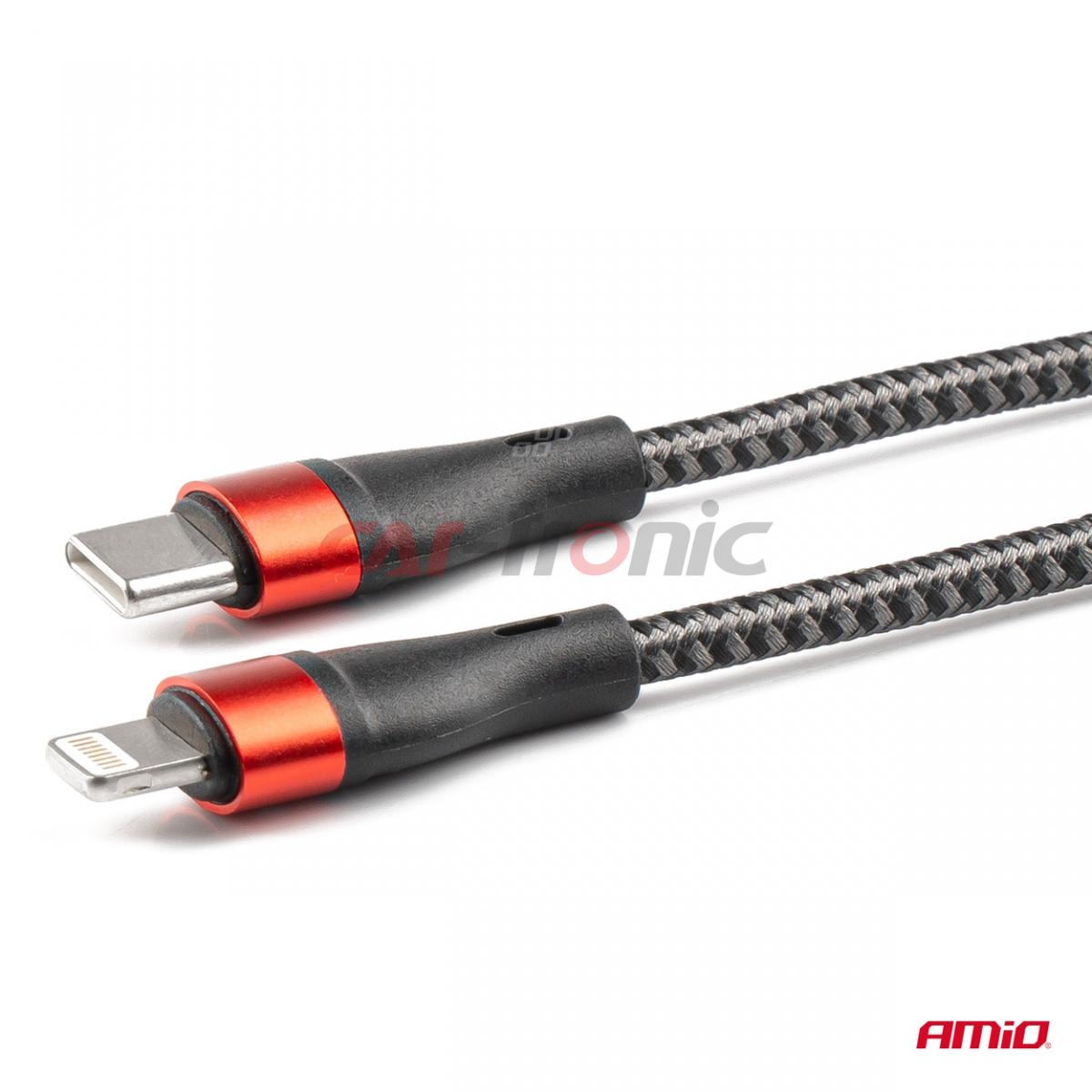 Kabel UC-19 USB-C + Lightning iphone 200 cm FullLINK AMIO-02931
