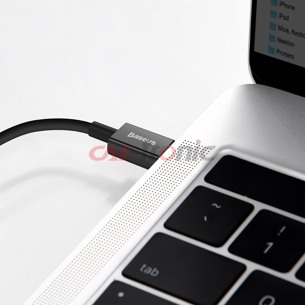 Kabel USB-C na Lightning Baseus Superior Series, 20W, PD, 1m czarny