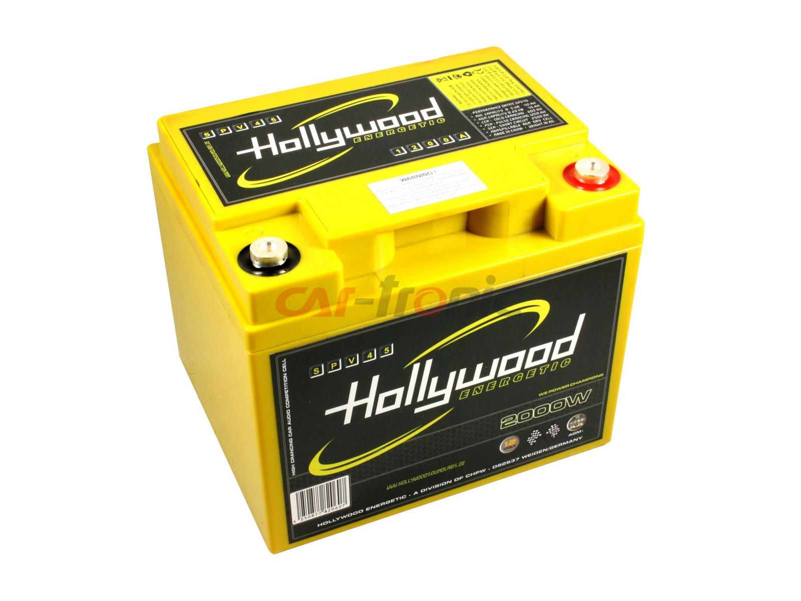 Akumulator Hollywood SPV-45 12V, 2000W, 45Ah