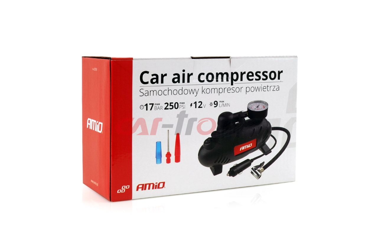 Kompresor samochodowy mini 12V ACOMP-07 AMIO-02181