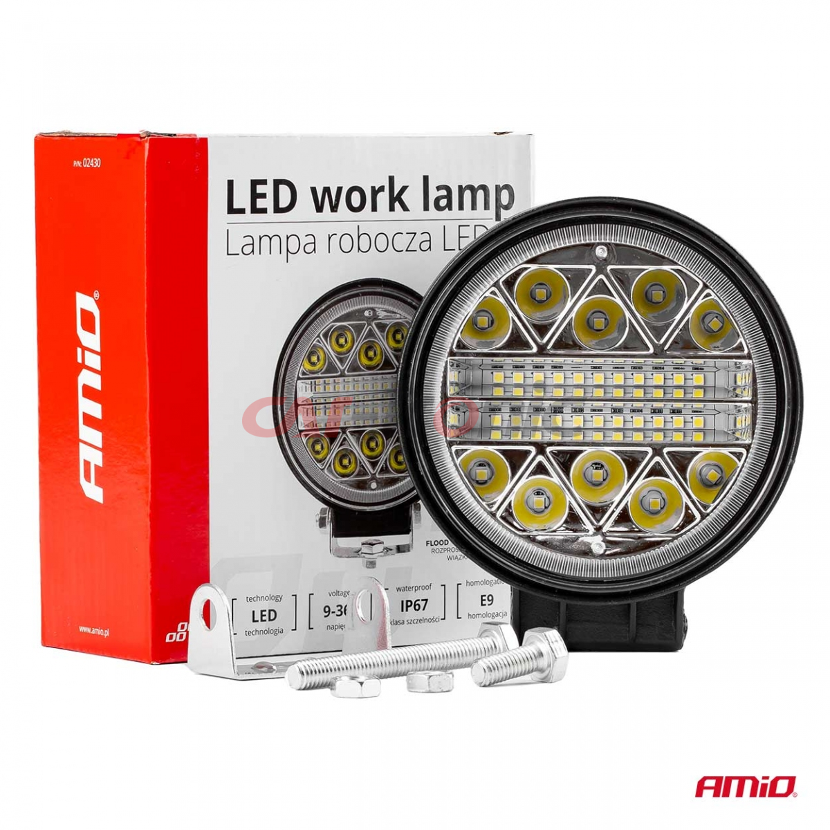Lampa robocza halogen LED szperacz AWL16 26LED AMIO-02430