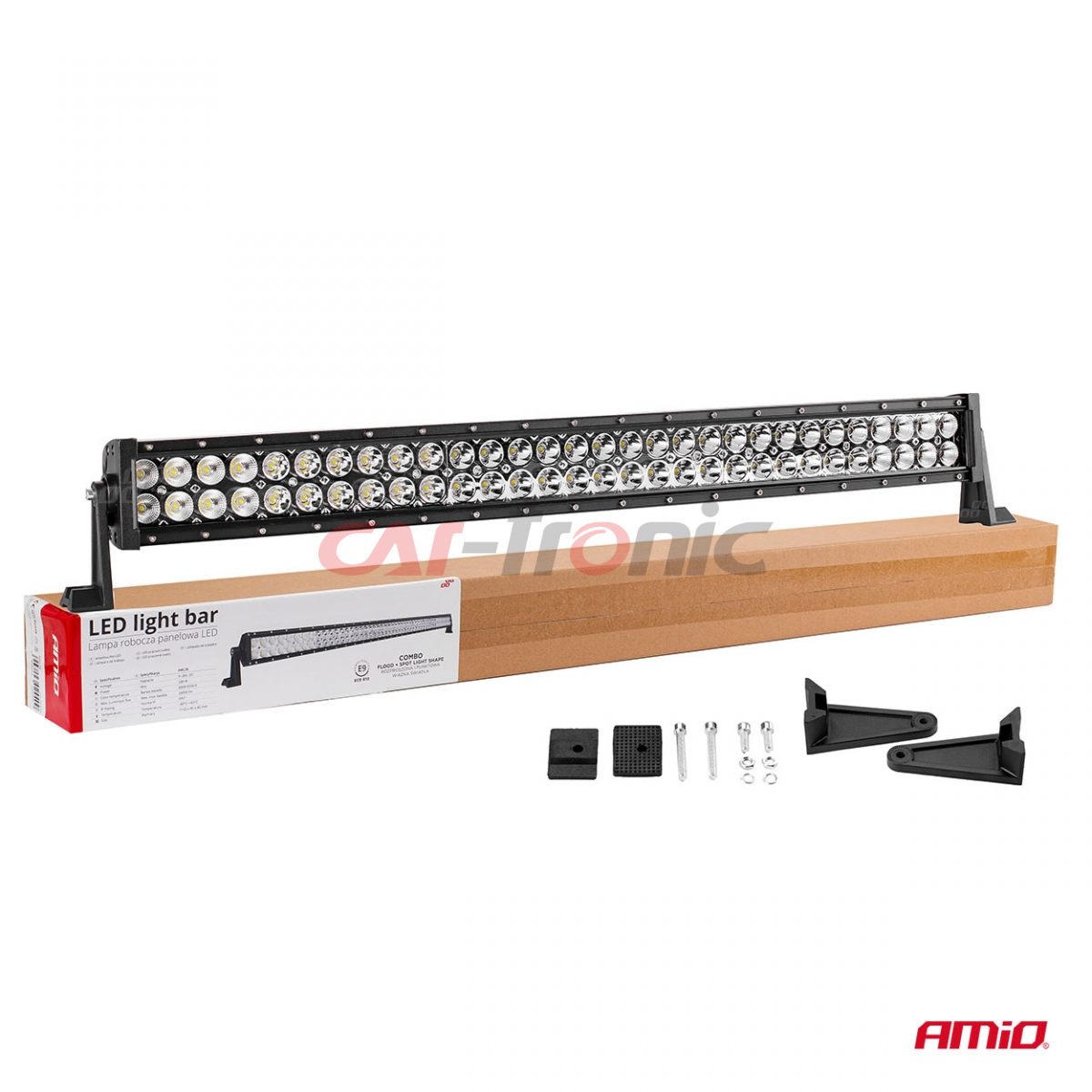 Lampa robocza panelowa LED BAR prosta 87 cm 9-36V AMIO-02439 AWL25