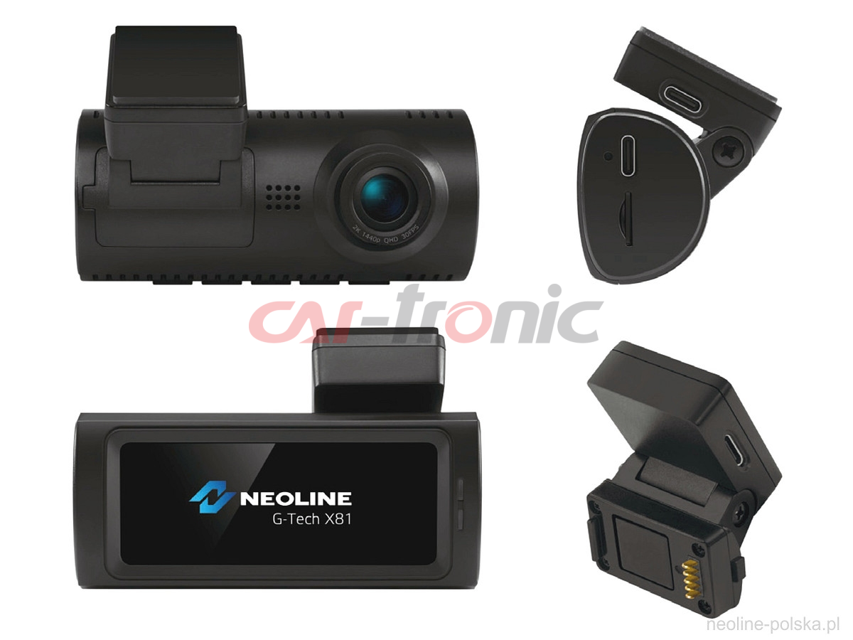 Neoline G-Tech X81 - rejestrator samochodowy 2K QHD ekran IPS 2,8