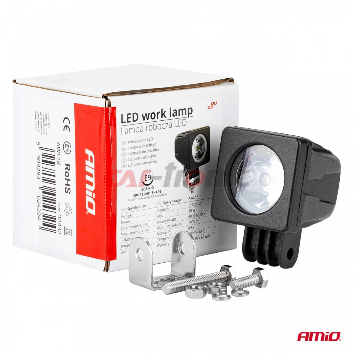 Lampa robocza halogen LED szperacz AWL18 AMIO-02432