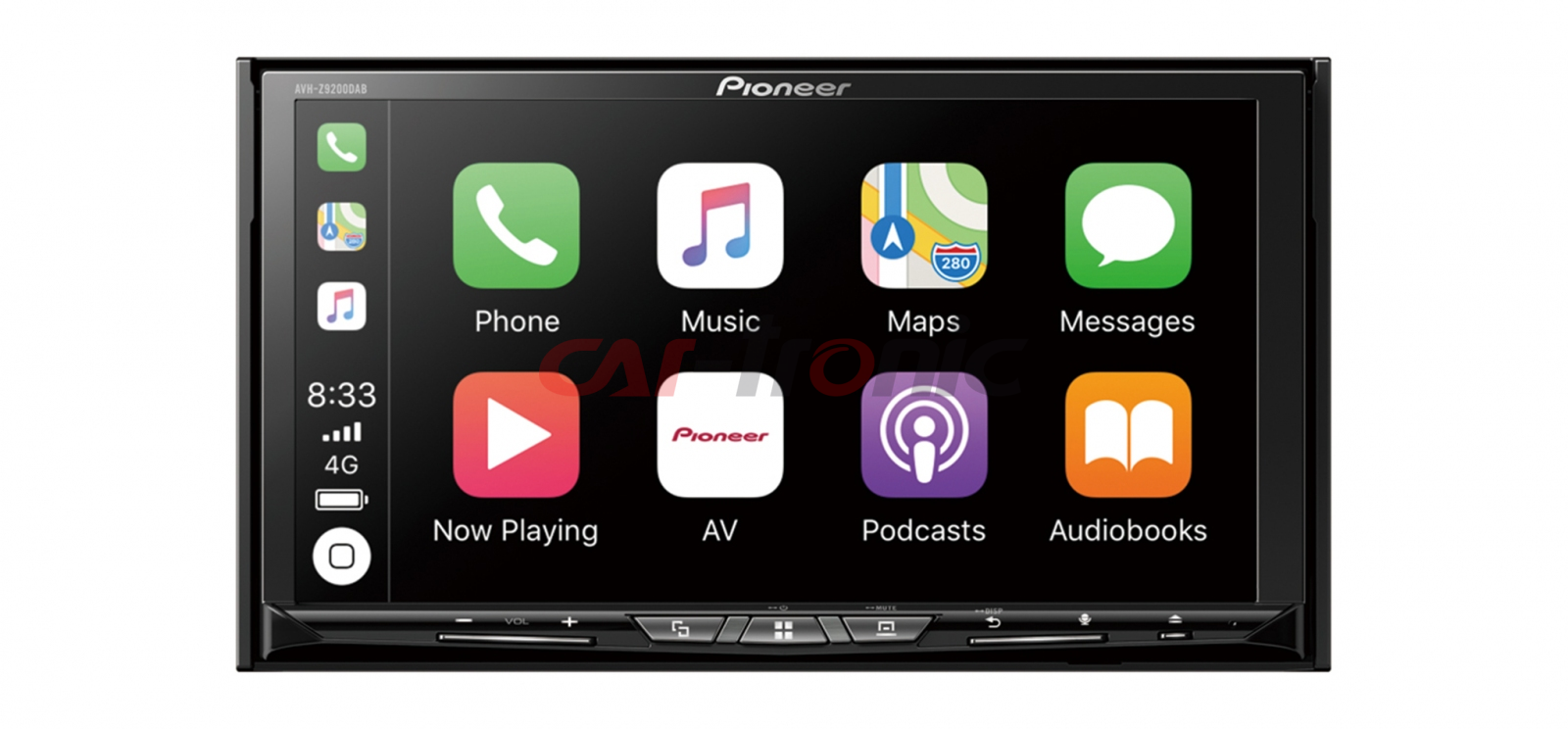 Stacja multimedialna Pioneer AVH-Z9200DAB. Apple CarPlay i Android Auto