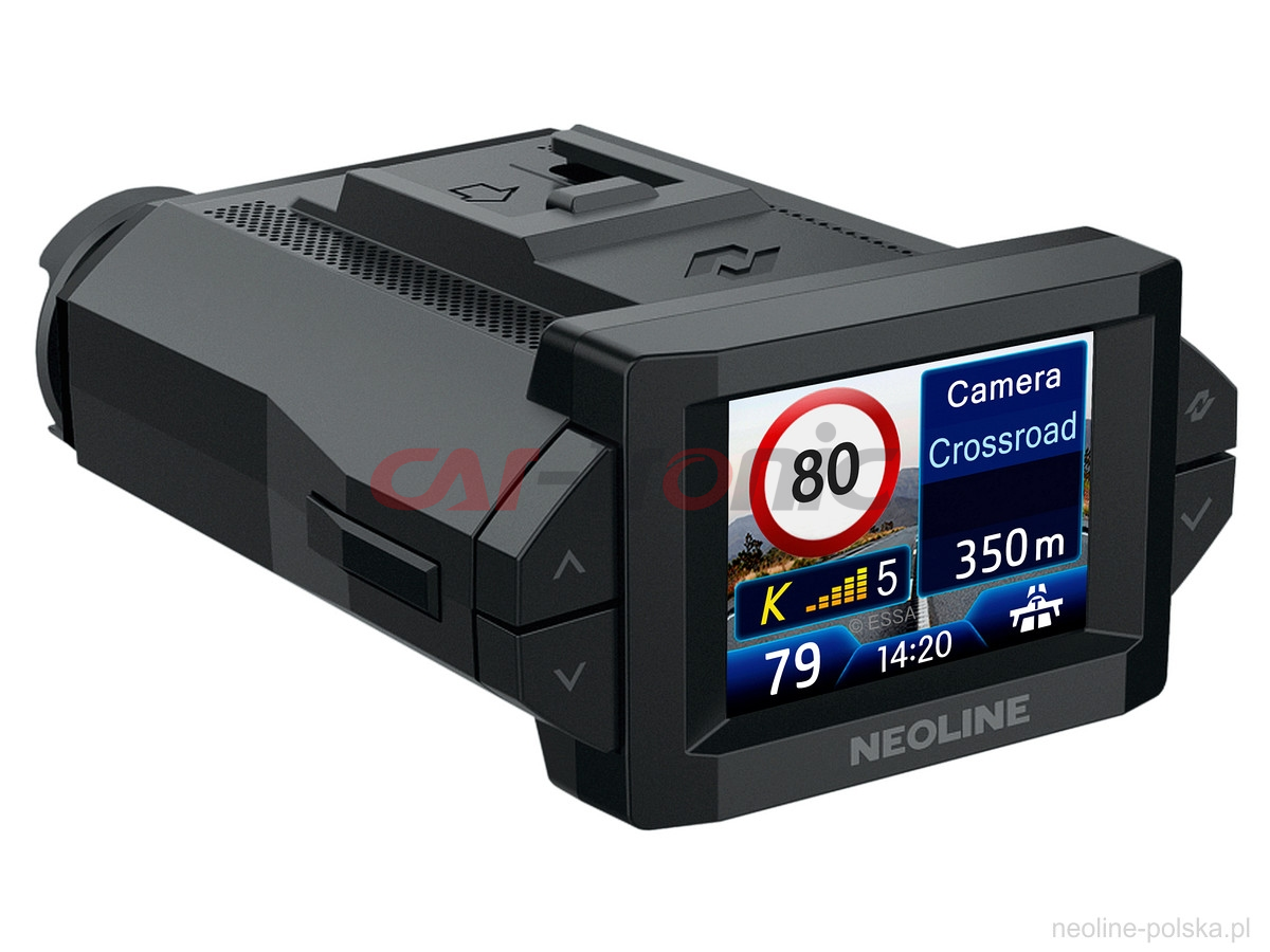 Neoline X-COP 9300s wideorejestrator Full HD z trybem parkingowym, aktywny antyradar