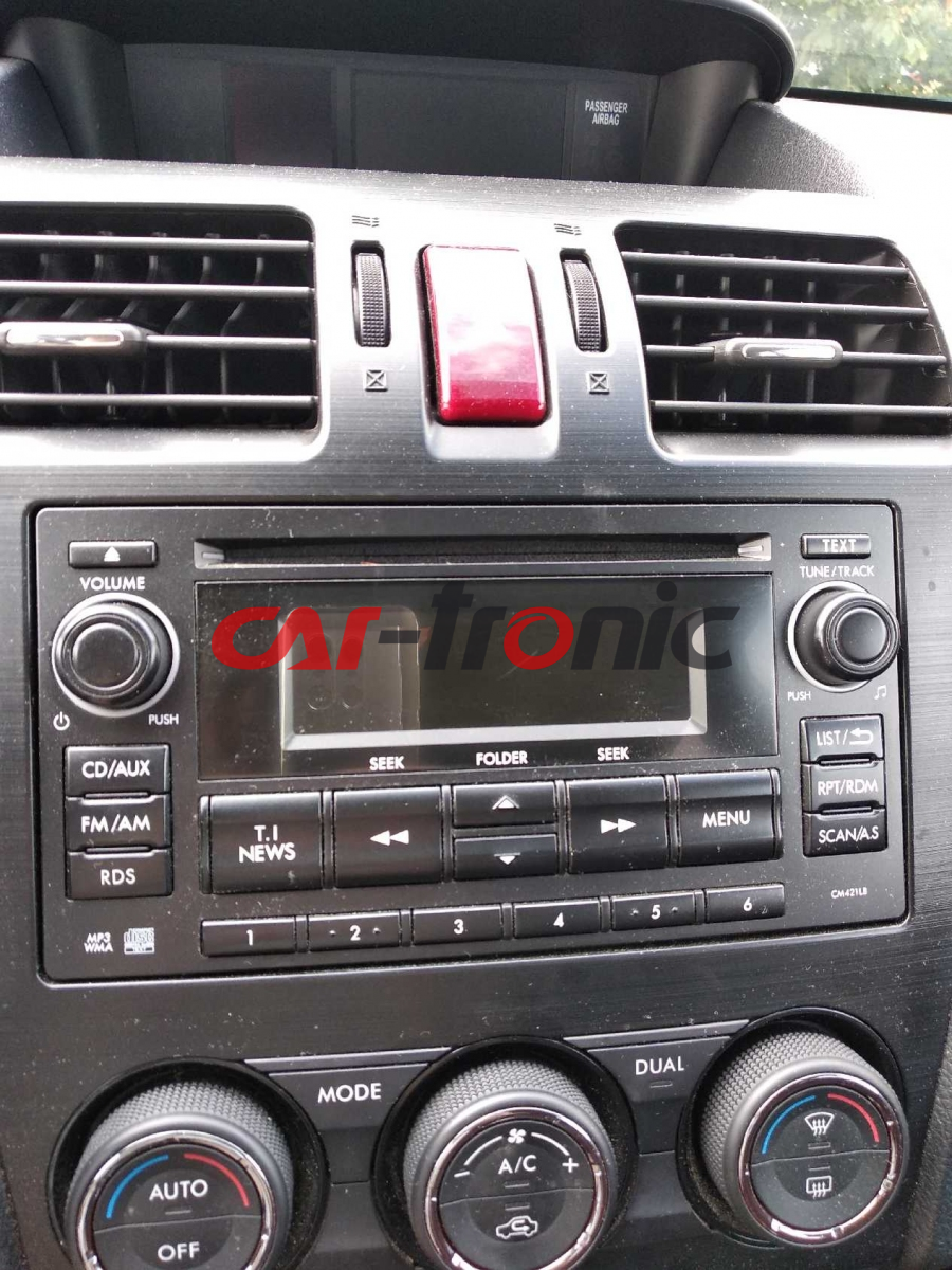 Ramka radiowa 2DIN Subaru Impreza, Forester, WRX , XV. 2012-> +kieszeń