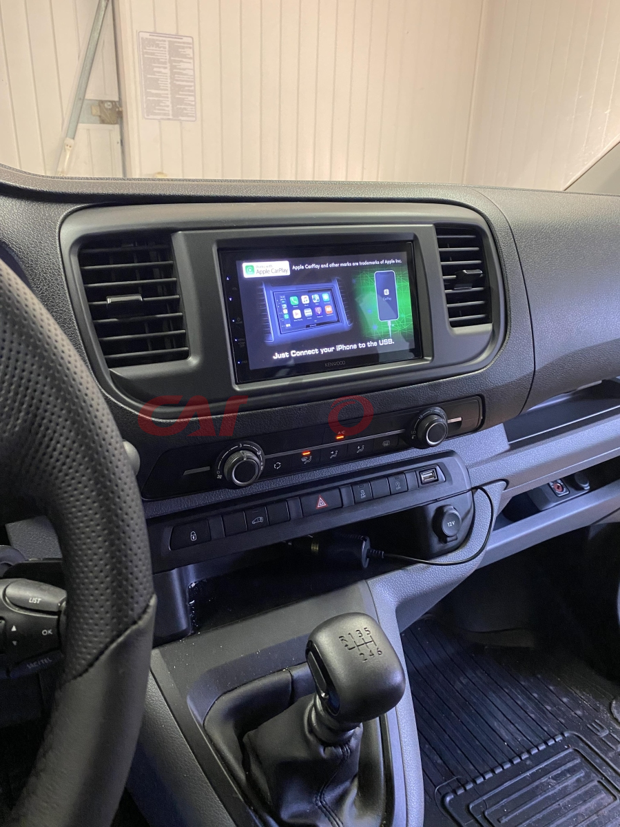 Ramka radiowa 2 DIN Peugeot Expert, Citroen Jumpy, Toyota Proace 2016 ->