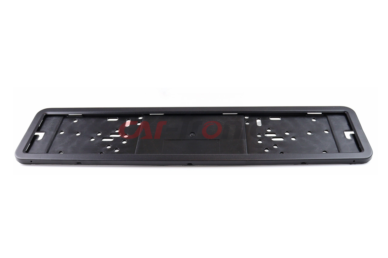 Ramka tablicy rejestracyjnej metalowa czarny mat LPF 003 AMIO-02067