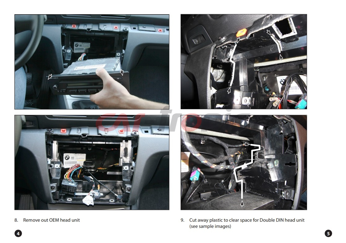 Ramka radiowa BMW 1  E87,E81,E82,E88 automatyczna klima