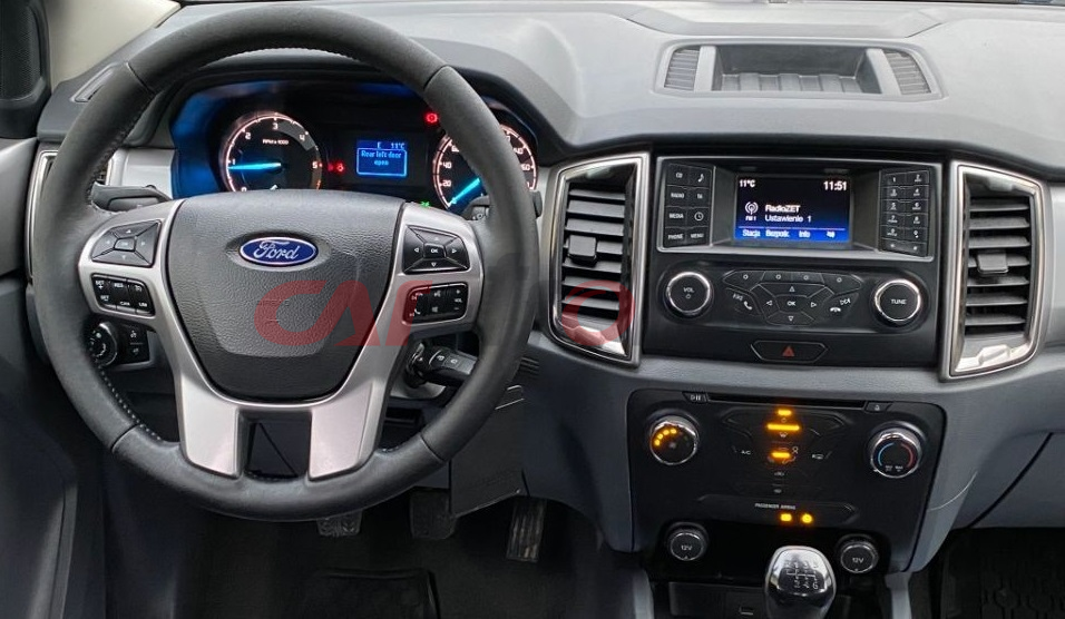 Zestaw instalacyjny 2 DIN Ford Ranger 2015 - 2020