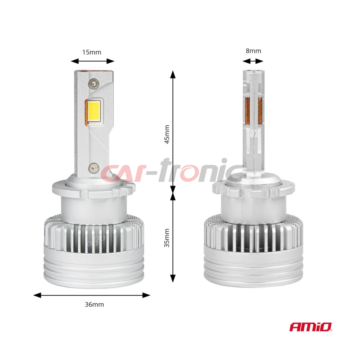 Żarówki żarniki LED X AllinOne D2S D2R D4S D4R 6000K Canbus AMIO-03670