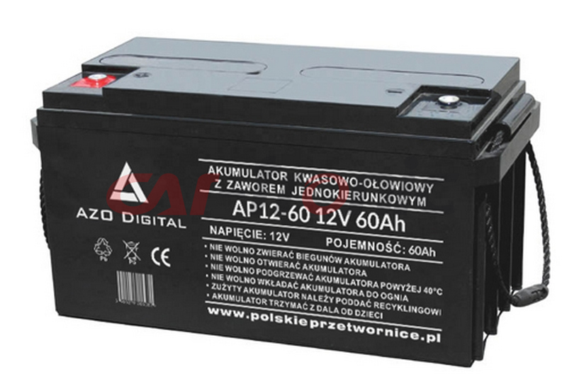 Akumulator VRLA AGM bezobsługowy AP12-60 12V 60Ah