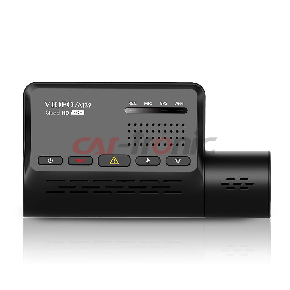 Rejestrator trasy VIOFO A139 3CH-G GPS WIFI 1440p+FHD, 140/170 stopni