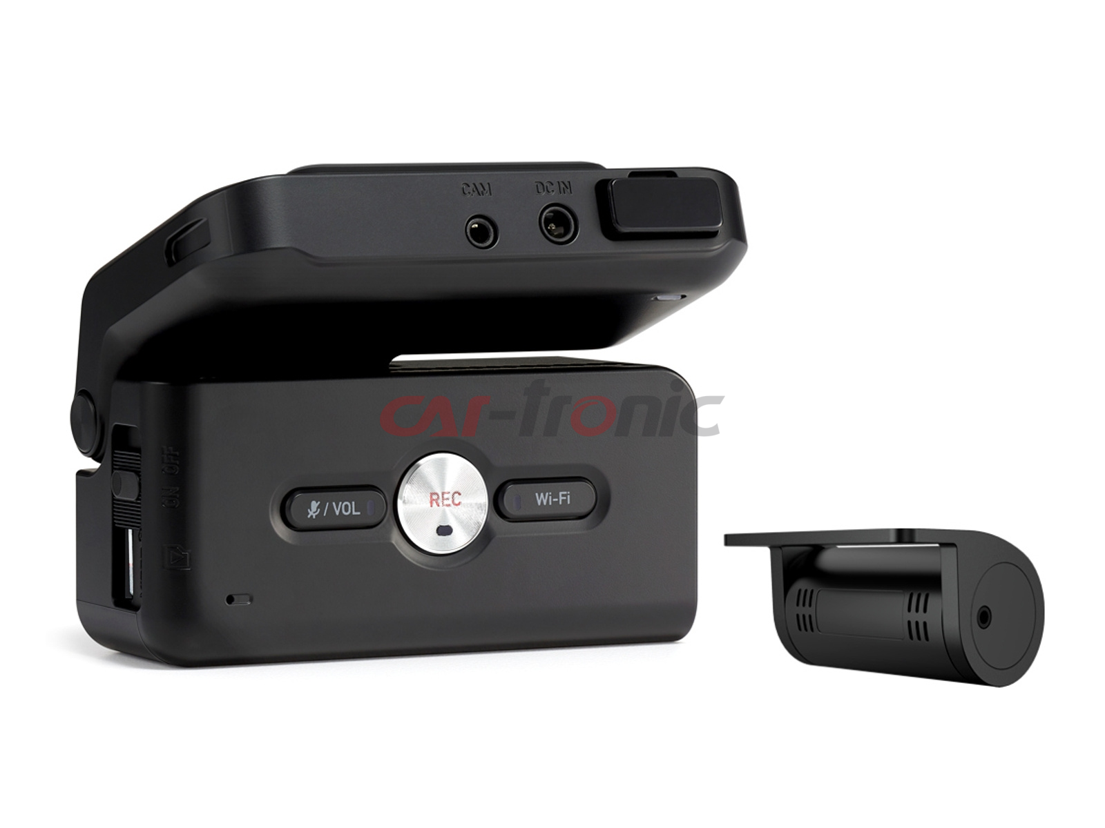 Wideorejestrator FineVu GX300 QHD+FHD WiFi GPS Fotoradary.