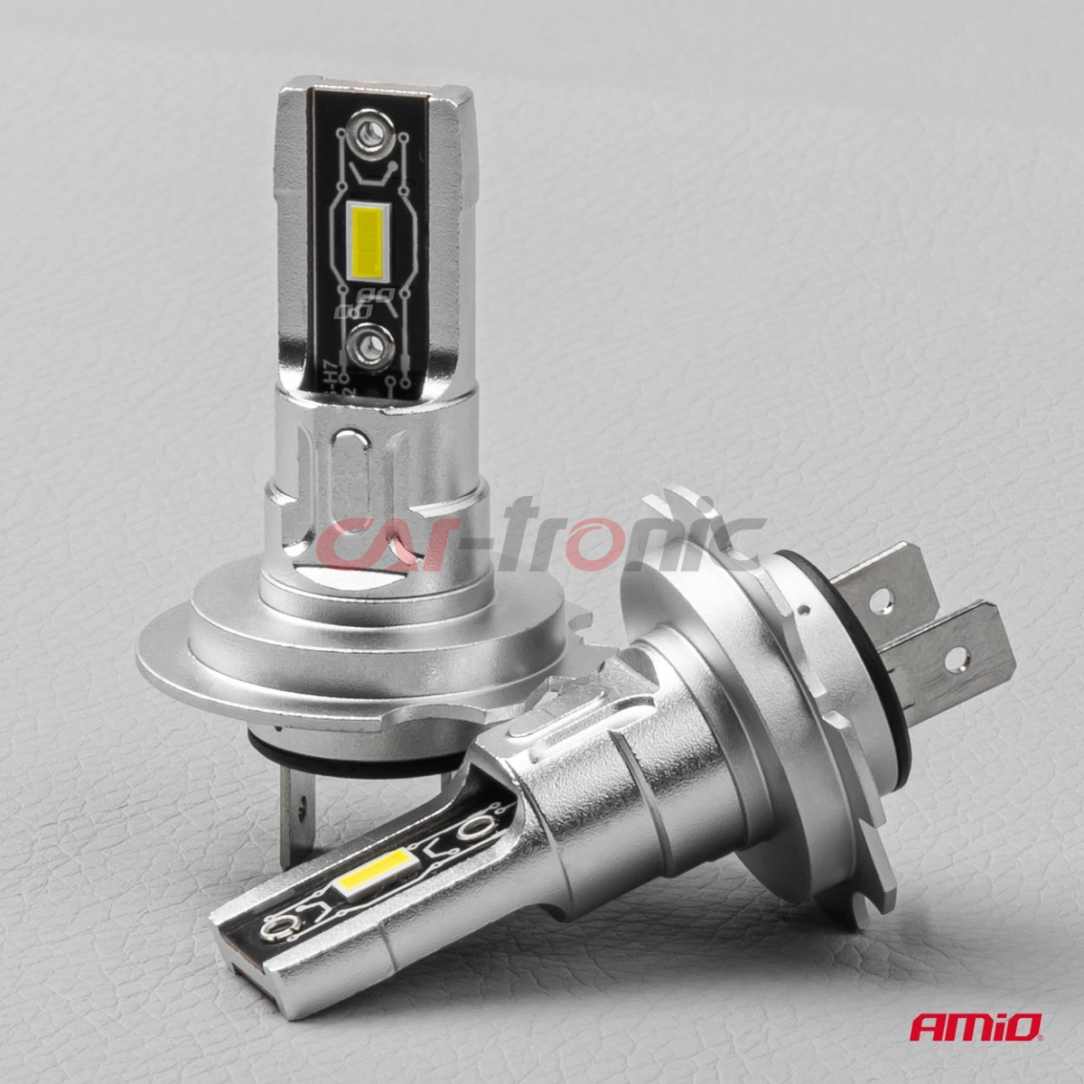 Żarówki samochodowe LED seria H-mini H7 6500K Canbus AMIO-03332