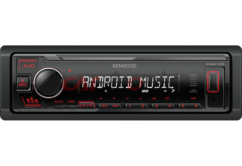 Radio samochodowe Kenwood KMM-105RY