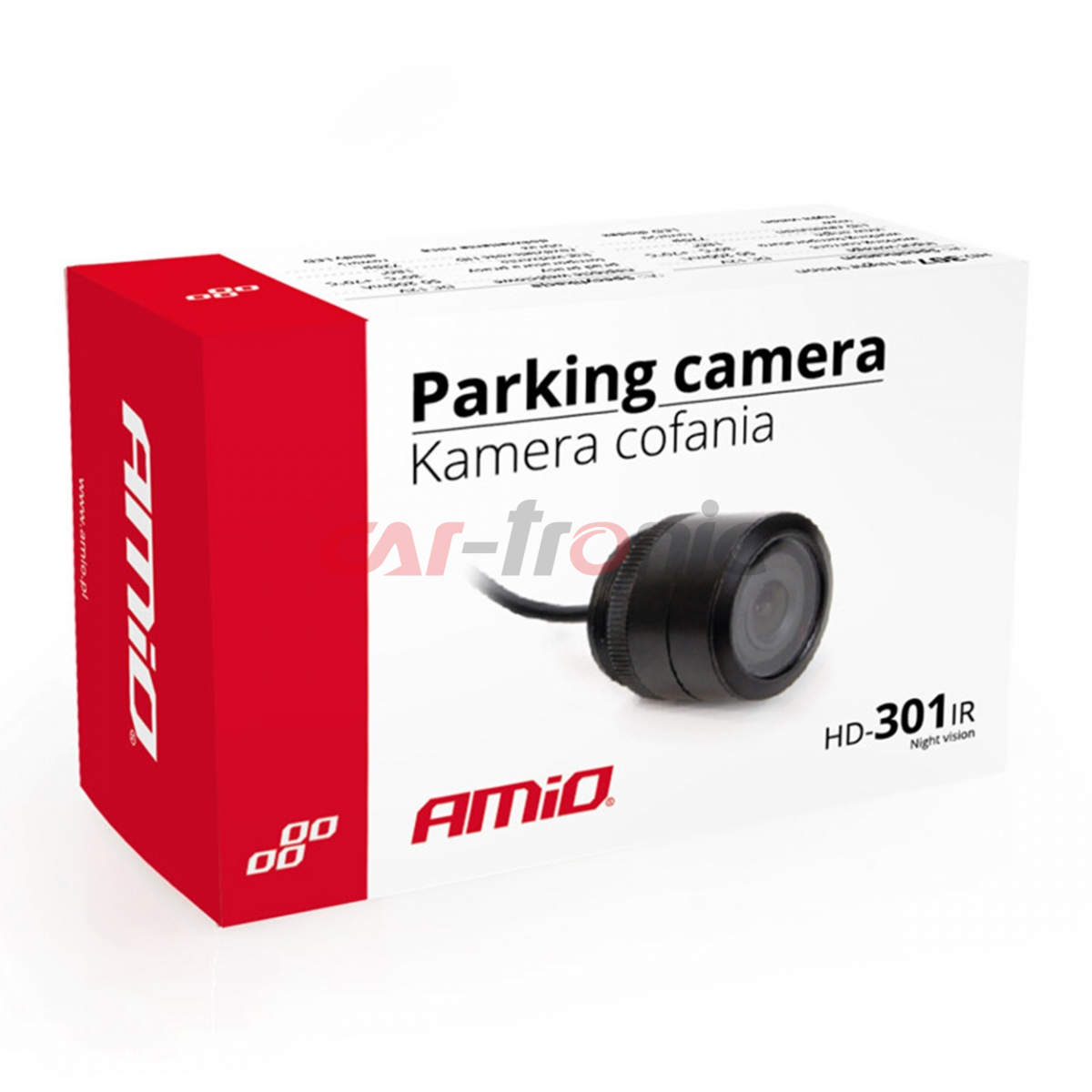 Kamera cofania parkowania HD-301-IR Night Vision 28 mm AMIO-01572